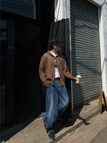Side Two-Tuck Wide Denim