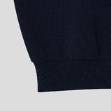 Vice Denim Collared Short Sleeve Knit