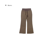 T-Shion Rivet Pocket Banding Bootcut Pants