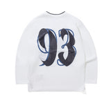 93 V-Neck Mesh Jersey Long Sleeve