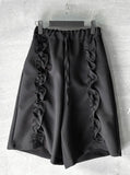 Frill Bermuda Pants