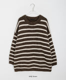 Tunve Stripe Over Knit