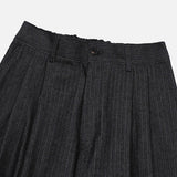 Formal Herringbone Bermuda Denim Pants