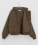 [unisex] Bittori Button Hood Wellon Padding Jumper