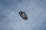SHINING LOGO WASHED DENIM JACKET