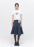 Hearts short sleeves