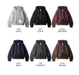 Daycut Crop Overfit Hood Zip-Up