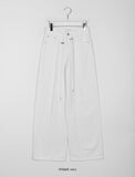 Luye String Wide Cotton Pants