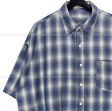 Tring check short sleeve shirt