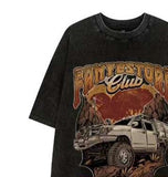 Salted Truck Vintage Over Short Sleeve Tee