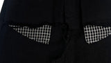 Flick Check Wide Cotton Balloon Pants
