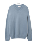 Wick V-neck wool knit