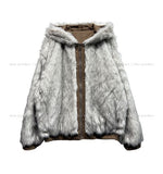 Acid Reversible Fur Jacket