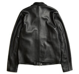 Lambskin Round Cut Single Jacket