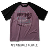 Something Raglan Short Sleeve T-shirt