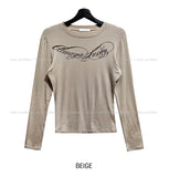 Way Angel Lettering Long Sleeve