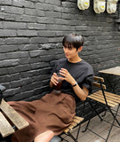 Main Cotton Minimal Short Sleeve Tee