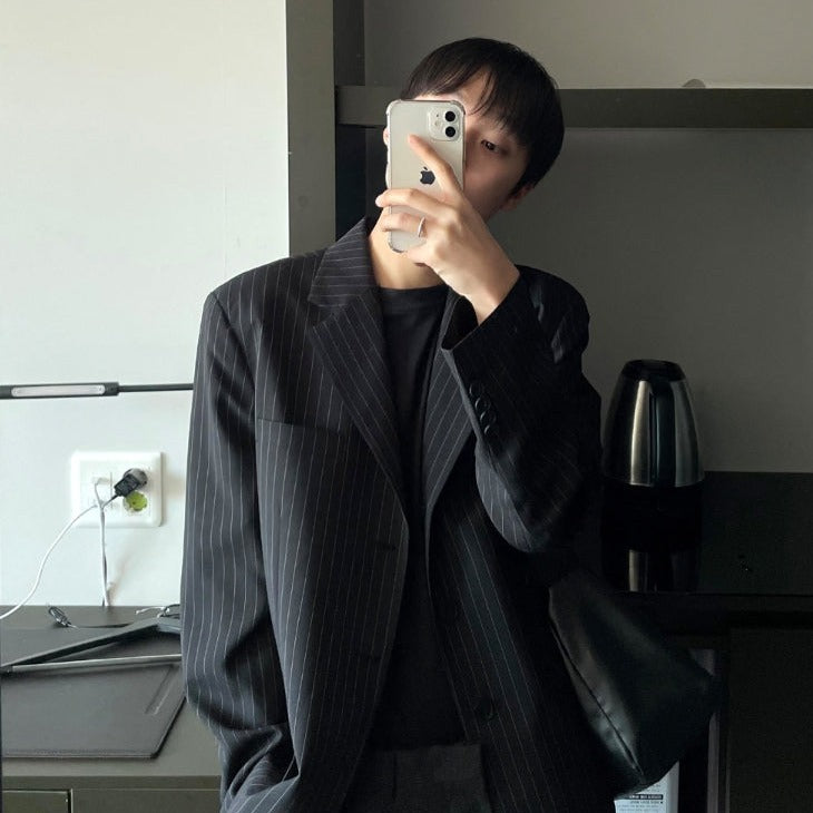 【COSYHARU】Cavaly Minimal Semi-Overfit Blazer COSYHARU (コシハル) - ケボリーミニマルセミオーバーフィット