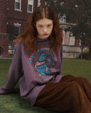Soda Bear Raglan Pigment Sweatshirt