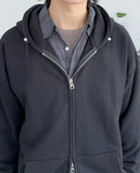 Heriel String Hooded Zip-up