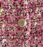 Setu Round Pearl Tweed Short Jacket