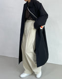 Oz Overfit Long Mac Coat