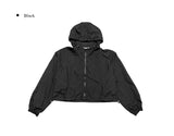 Miki Nylon Hooded Windbreaker Jacket