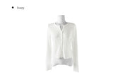 Weu Linen Rib Knit Cardigan
