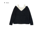 Pami Layered V Loose Fit Knit