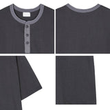 End Henry Neck Short Sleeve T-Shirt