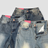 Wide Boot Cut Fit Denim Pants