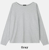 Chris Boatneck Loose Fit Button Long Sleeve T-Shirt
