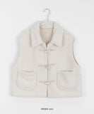 Mavani Fleece Toggle Collar Vest
