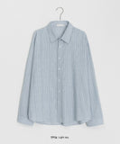 [unisex] G-Seth Summer Stripe Long Sleeve Shirt