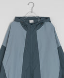 [unisex] Netijyu String Color Over Hood Wind Jacket