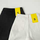 Winter span standard straight cotton pants