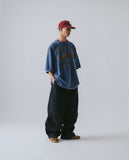 [AG] Lazy Dart Denim Balloon Pants