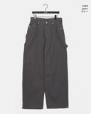 Fur Carpenter Work Pocket Cotton Pants