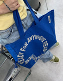 Torun Lettering Big Shoulder Bag