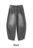 Leos Pintuck Balloon Denim Pants
