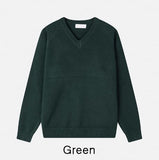 Noor Raglan V-neck Soft Knit