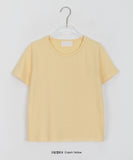 Hozumi Basic Modal Round Short Sleeve Tee