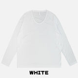 Lawson Silket Overfit U-Neck Long Sleeve