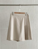 Lopia Pleated Wrap Skirt Pants