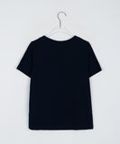 Lelse Printed Cropped Short Sleeve Tee