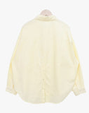 Hakyu Back Button Loose Fit Cotton Shirt