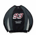 93 Racing Color Matching Graphic Pullover