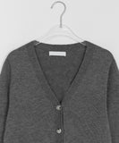 [unisex] Tekine Basic V-Neck Cardigan