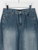 Kidta cut balloon wide denim pants