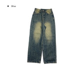 Seopo Siwa Washing Wide Denim Pants